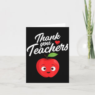 Carte Appr Merci Apple Enseignants Motivationnel Appr