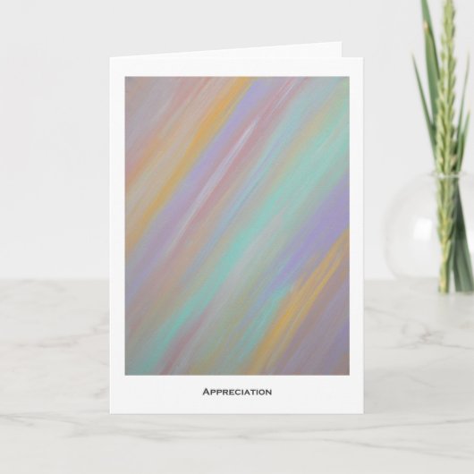 Carte Appréciation (Devant)