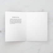 Carte Appréciation (Intérieur)