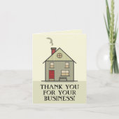 Carte Appréciation client vide du Merci du concessionnai (Devant)