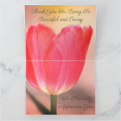 Carte Appréciation des infirmières (Intérieur)