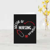 Carte Appréciation Dnp Stethoscope Dnp Nurse Essenti (Fleur jaune)