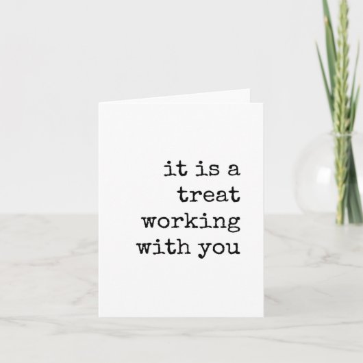 Carte Appréciation du collaborateur, carte, téléchargeab (Devant)