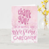 Carte Appréciation du Merci prodigieuse (Fleur jaune)