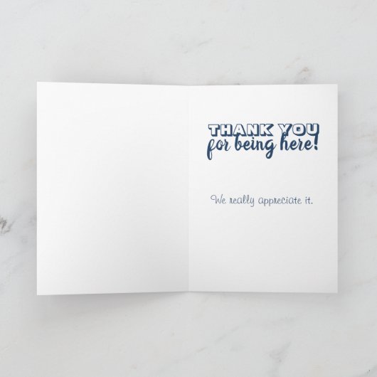 Carte Appréciation du Merci résident (Intérieur)