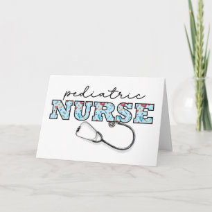 Carte Appréciation du NURSE pédiatrique à l'occasion de