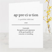 Carte Appréciation Enseignant Cadeau CoWorker (Fleur jaune)