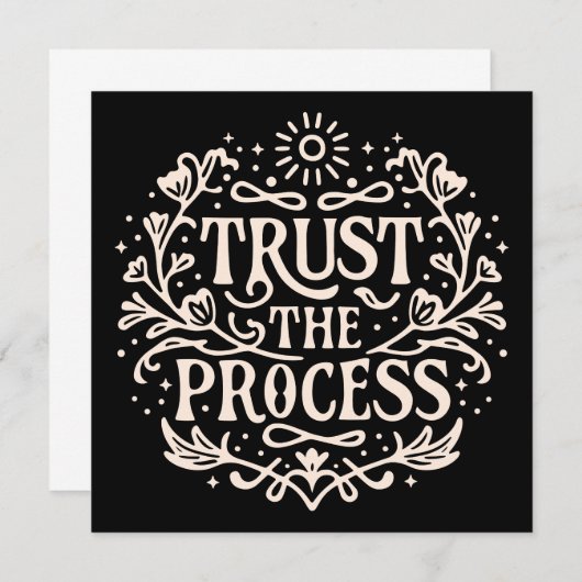 Carte Approuver le processus (Devant / Derrière)