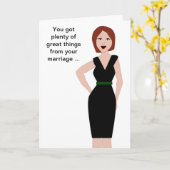 Carte Appui au divorce (Fleur jaune)