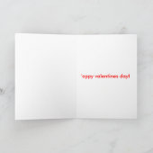 carte appy de Valentines d'iLove d'iPhone (Intérieur)