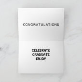 CARTE "APRÈS LA MARCHE DE DIPLÔME" DIT LES ÉLÉPHANTS (Intérieur)