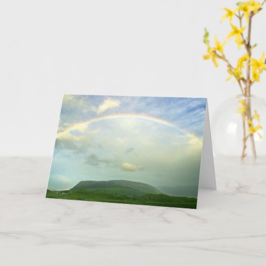 Carte Après la tempête (Fleur jaune)