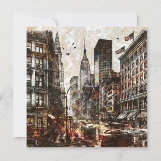 Carte Après les pluies (Devant)