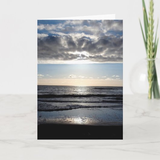 Carte Après-midi à la plage (Devant)