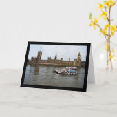 Carte Après-midi à Westminster (Fleur jaune)