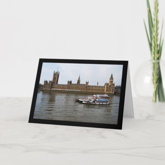 Carte Après-midi à Westminster (Devant)
