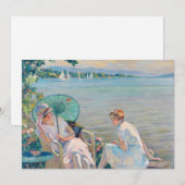 Carte Après-midi d'été au lac | Edward Cucuel (Devant / Derrière)