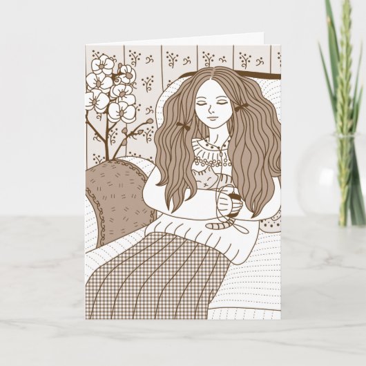 Carte Après-midi paisible (Devant)