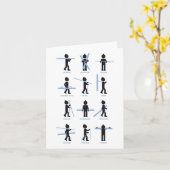 Carte Apres Options de transport de ski Variantes Ski We (Fleur jaune)