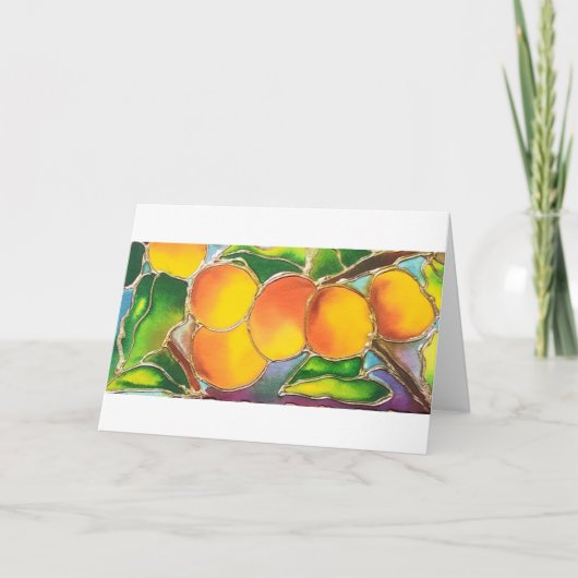 CARTE APRICOT CHEER SERIE STATIONNAIRE (Devant)