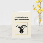 Carte April Fool's Card Without Pranks (Fleur jaune)