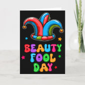 Carte April Fool's Day Beauty Fool Day April 1st Prank J (Devant)