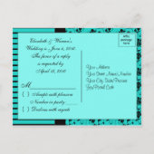 Carte Aqua et Black R.S.V.P. (Dos)