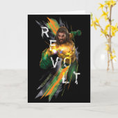Carte Aquaman | Aquaman "Revolt" - Graphique commenté (Fleur jaune)