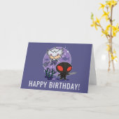 Carte Aquaman | Chibi Orm & Black Manta Graphisme sous-m (Fleur jaune)