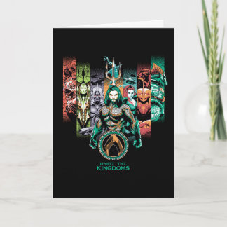 Carte Aquaman | Graphique d'Atlanteans "Unite The Kingdo