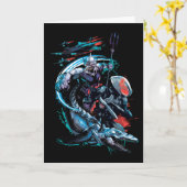 Carte Aquaman | Orm, Manta Noir, Tylosaur, & Ships (Fleur jaune)