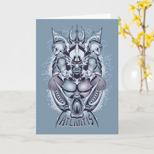 Carte Aquaman | Orme Roi d'Atlantis Graphic (Fleur jaune)