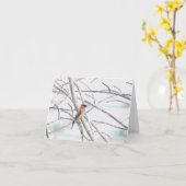 Carte Aquarelle (Fleur jaune)