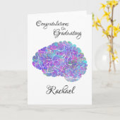 Carte Aquarelle (Fleur jaune)