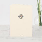 Carte Aquarelle Ange de la reddition vierge (Dos)