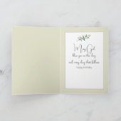 Carte Aquarelle Anniversaire fille ange (Intérieur)