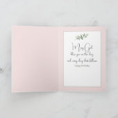 Carte Aquarelle Anniversaire fille ange (Intérieur)