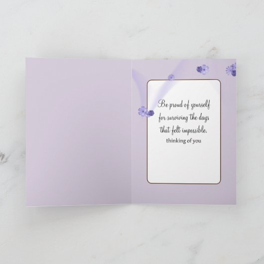 Carte Aquarelle Bird (Intérieur)