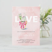 Carte Aquarelle Cactus Fête des mariées galantine (Debout devant)