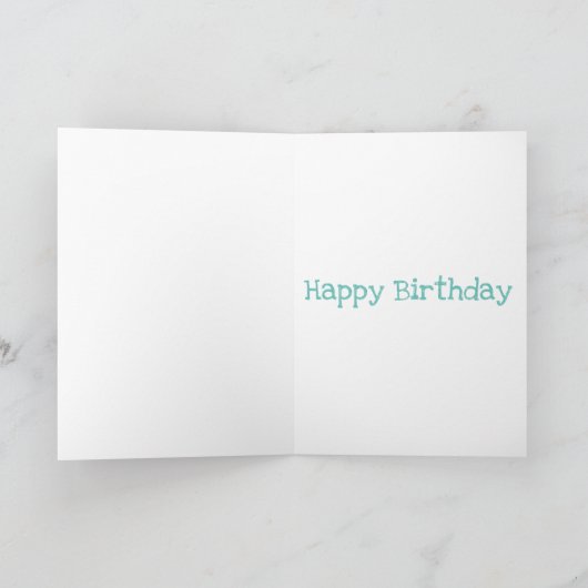 Carte Aquarelle cercle motif art abstrait couleur chaude (Intérieur)