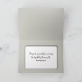 Carte Aquarelle Chatons Penser À Vous (Intérieur)