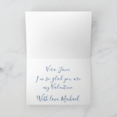 Carte Aquarelle colorée Amour Coeur Saint-Valentin (Intérieur)