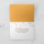 Carte Aquarelle Cute Écureuil d'automne (Intérieur)