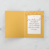 Carte Aquarelle Cute Écureuil d'automne (Intérieur)