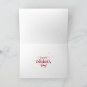 Carte Aquarelle Dachshund Chien Saint Valentin Sweater (Intérieur)