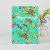 Carte Aquarelle de baie vitrée (Debout devant)