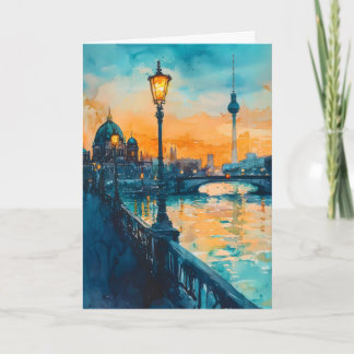 Carte Aquarelle de Berlin 4