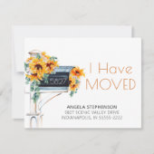 Carte Aquarelle de boîte aux lettres Eucalyptus de tourn (Devant)