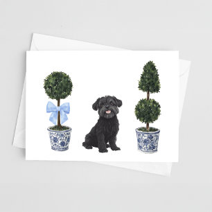 Carte Aquarelle de Chien Chien Chien Chiot Topieux Affen