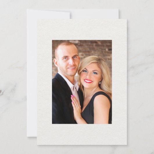 Carte aquarelle de la Grèce Destination Wedding In (Dos)